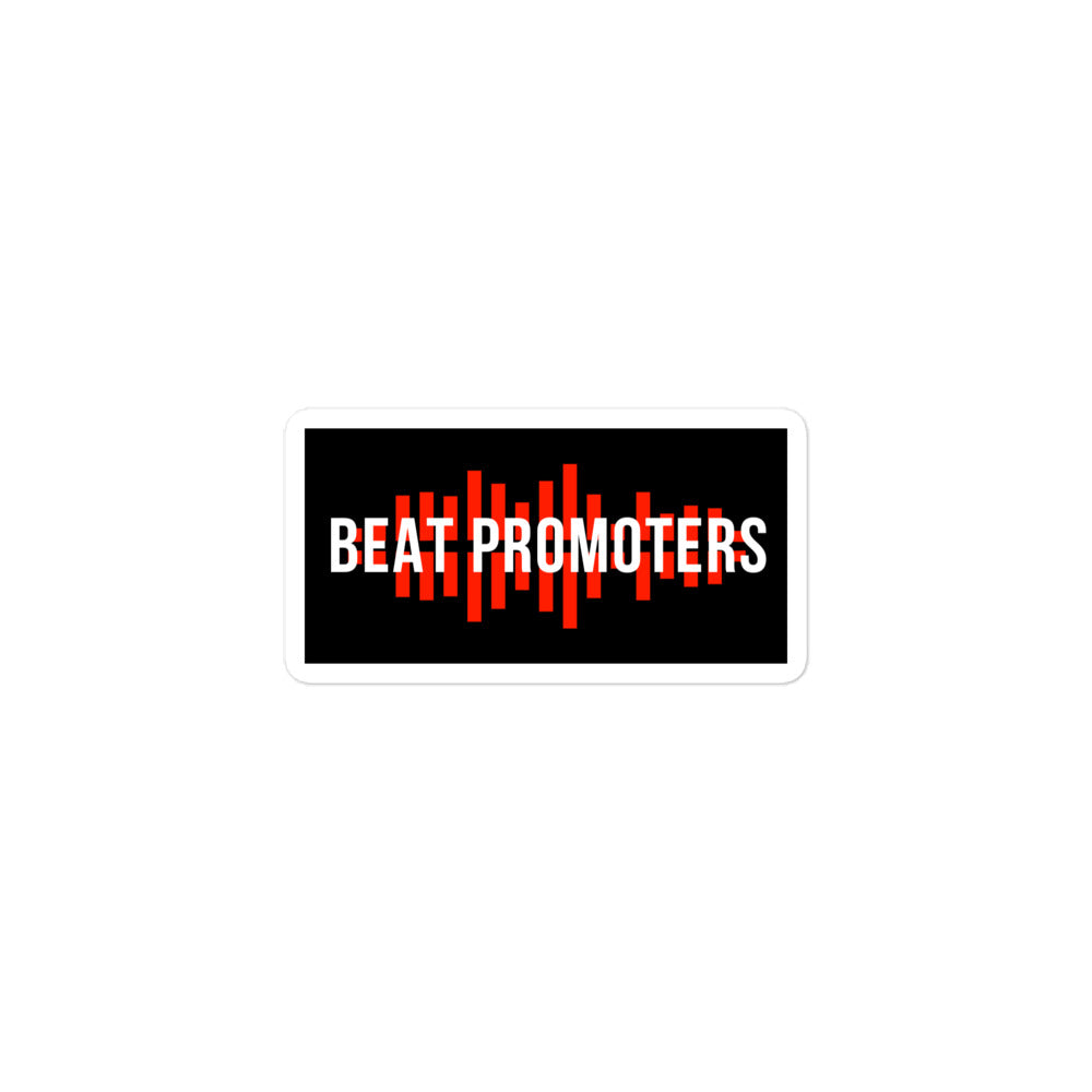 Beat Promoters Bubble-free stickers