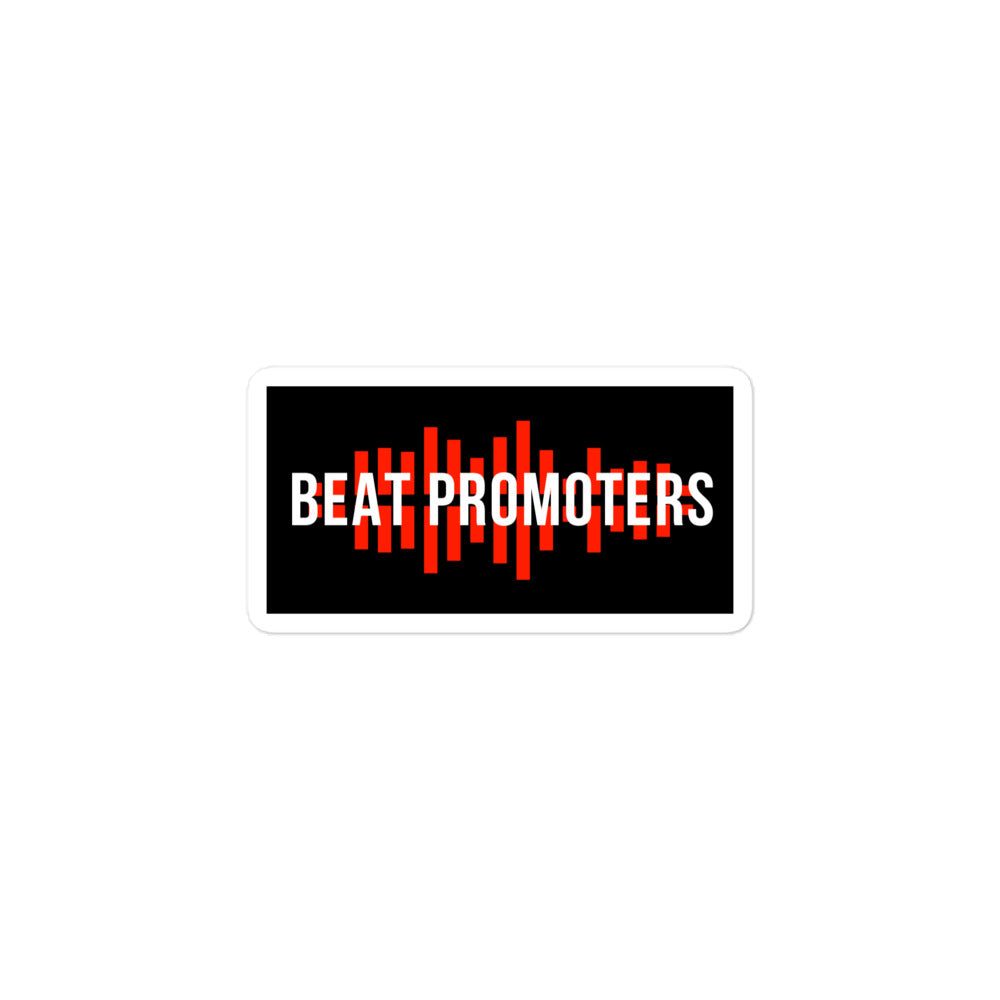 Beat Promoters Bubble-free stickers